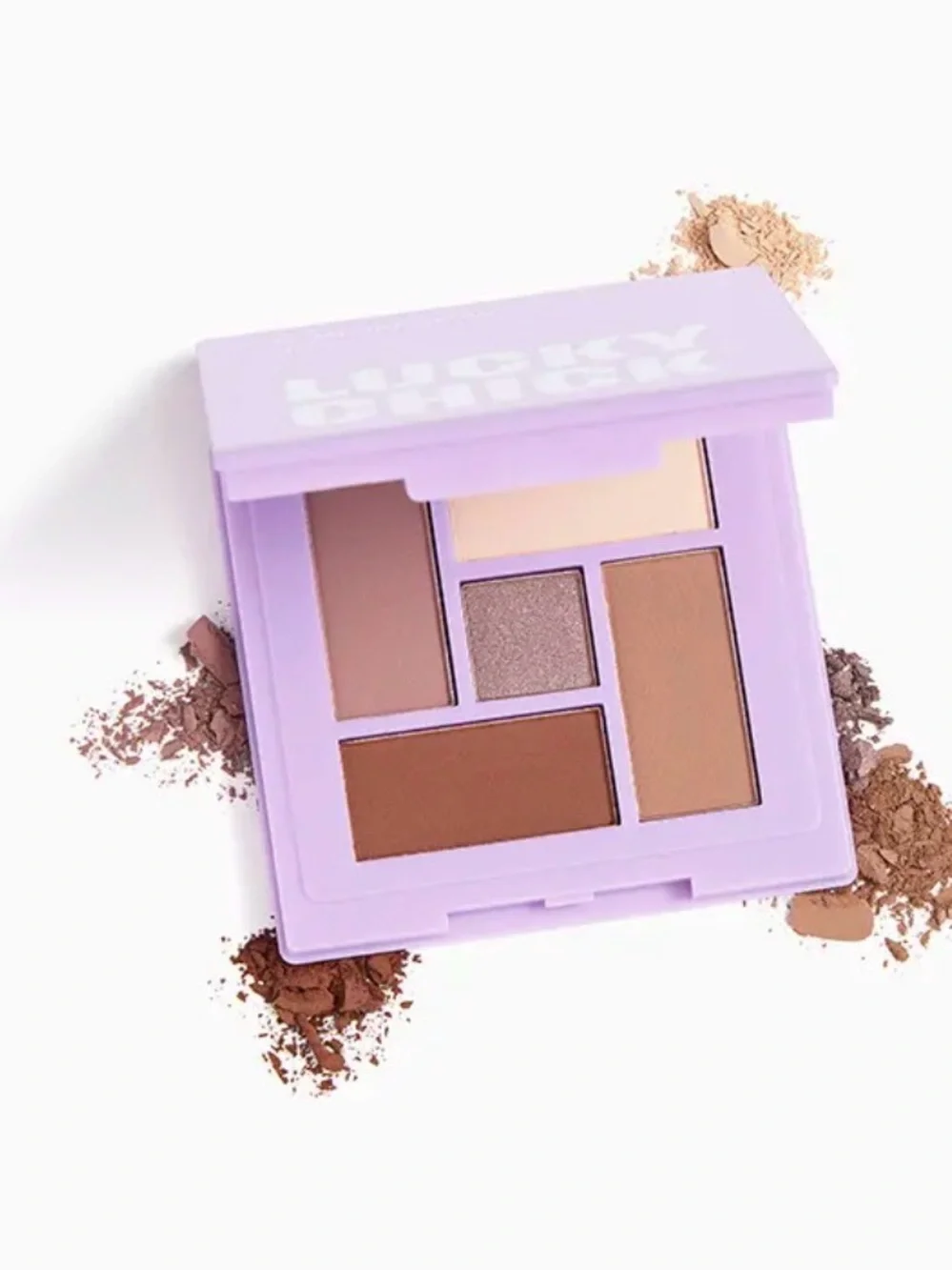 Lucky Chick Comfort Glow Eyeshadow Palette — Pink & Gold Shades
